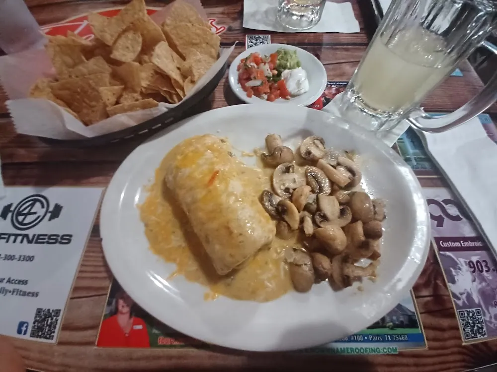 Beef Fajita Chimichanga Dinner