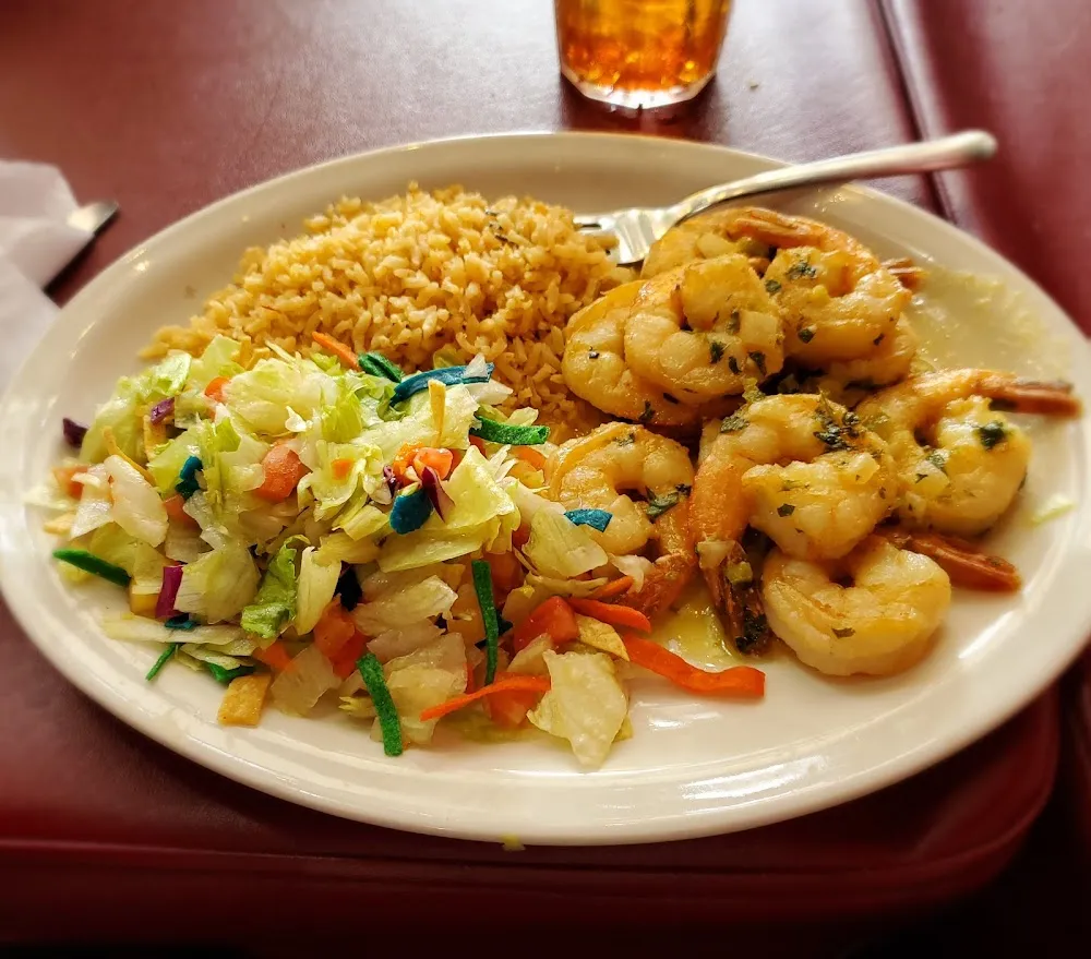 Camarones Al Mojo De Ajo