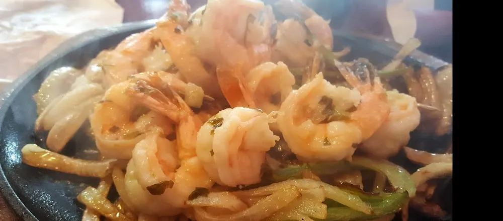 Shrimp Fajita Plate
